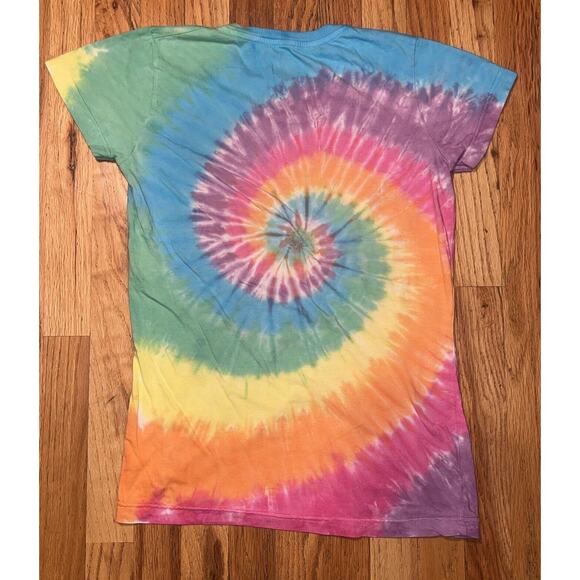 Grateful Dead Shirt Liquid Blue Spiral Bears Tie Dye Size Large - Picture 3 of 6